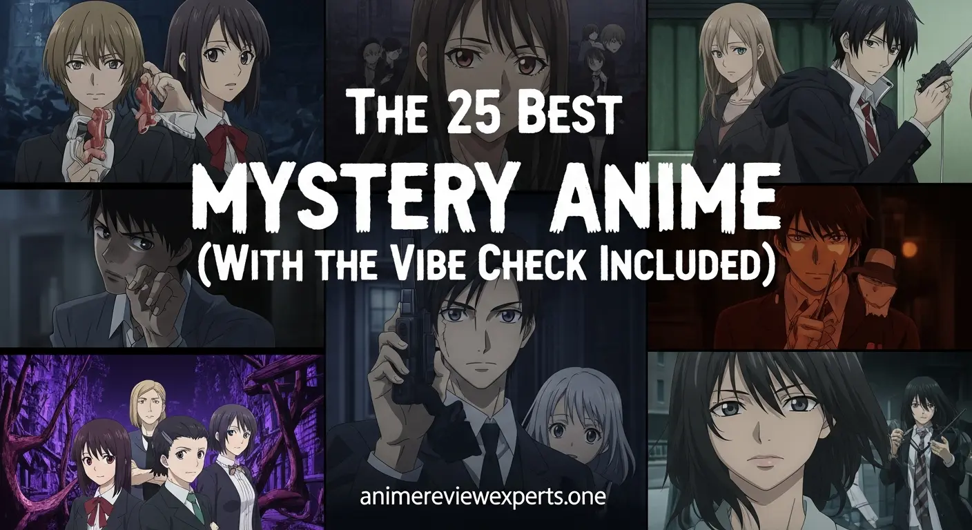 The 25 Best Mystery Anime (With the Vibe Check Included)